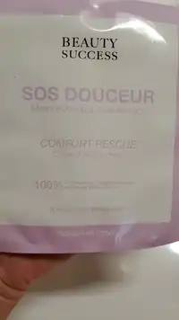 BEAUTY SUCCESS - SOS douceur - Masque visage à l'huile de coco
