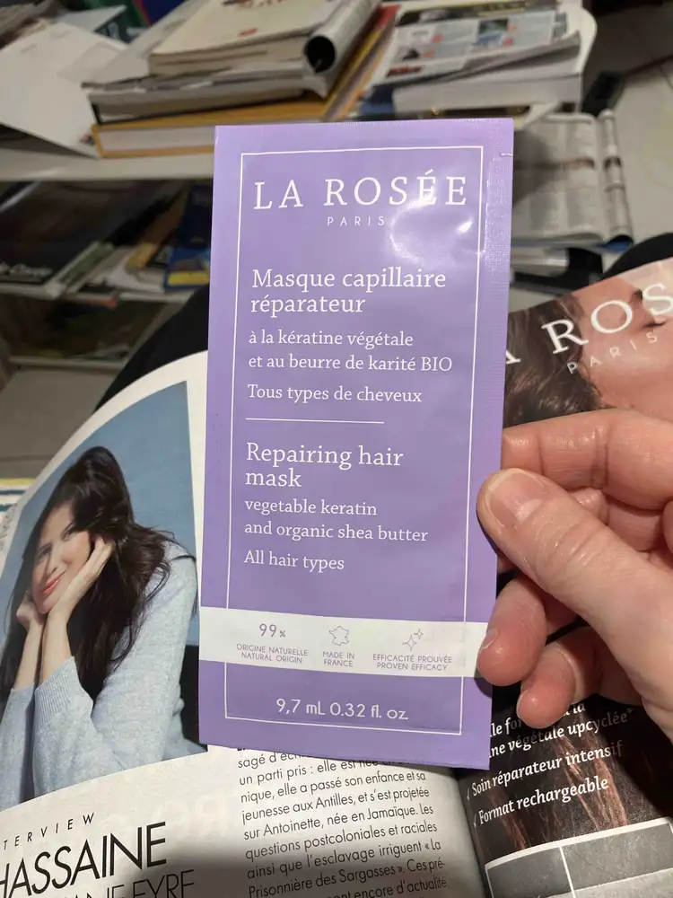 LA ROSÉE - Masque capillaire réparateur