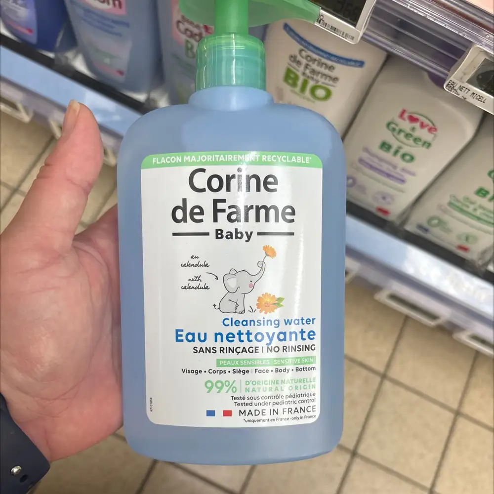CORINE DE FARME - Baby - Eau nettoyante sans rinçage