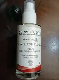 DERMACLAY - Hualuron fluide - Moisturizing light cream