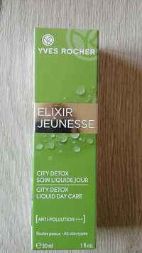 YVES ROCHER - Elixir Jeunesse - City detox soin liquide jour