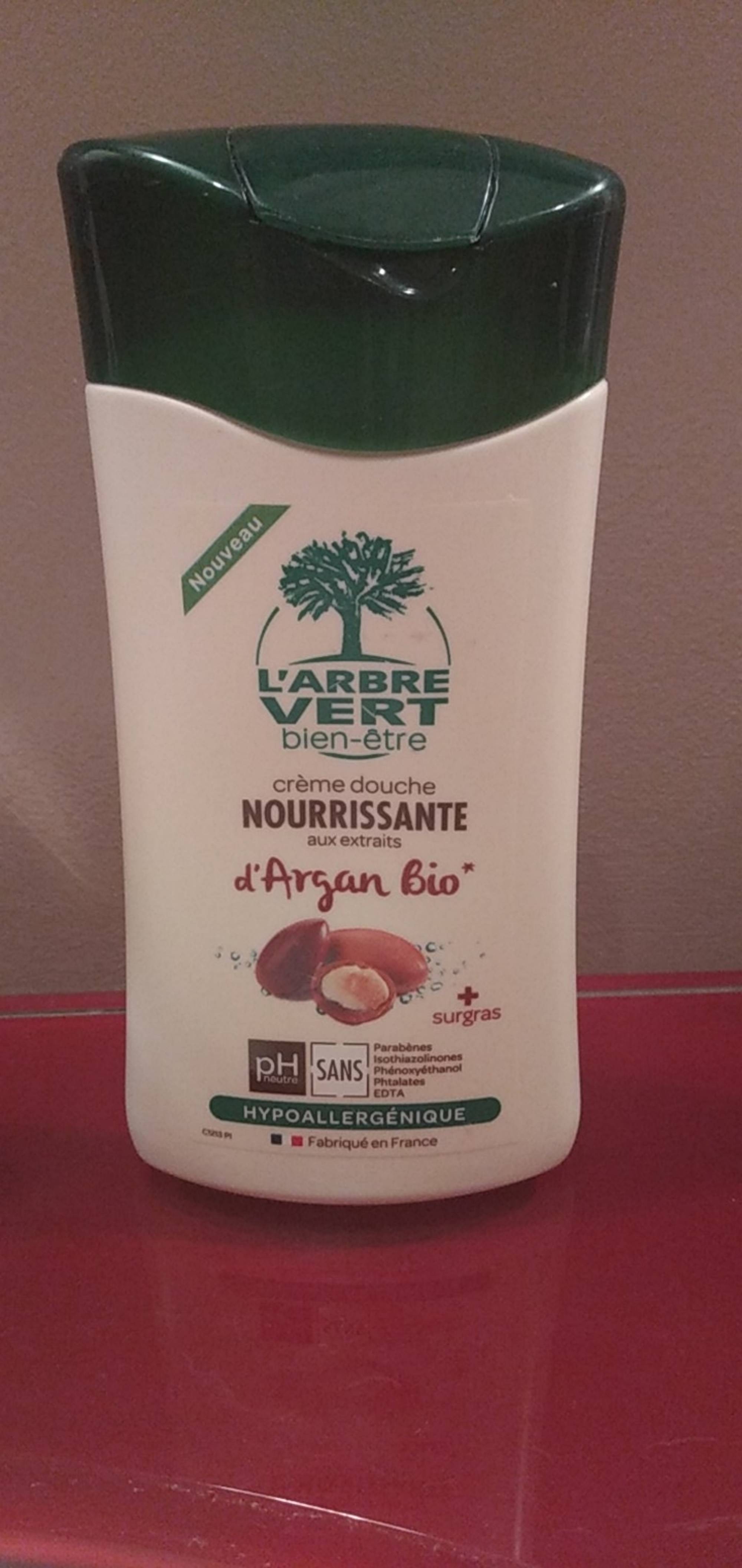 L'ARBRE VERT - Argan bio - Crème douche nourrissante 