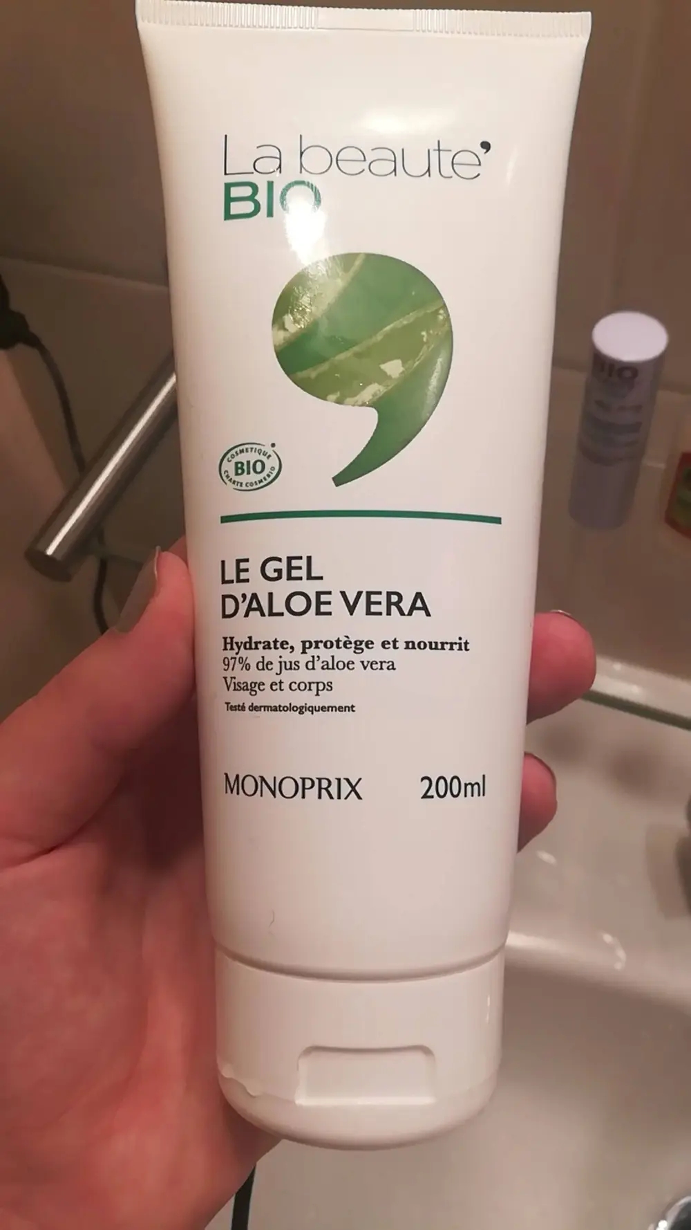 MONOPRIX - La beaute' bio - Le gel d'aloe vera