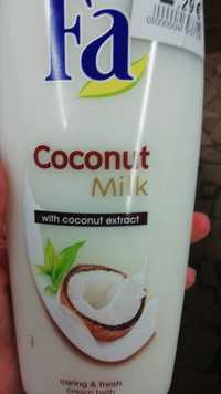 FA - Coconut milk - Caring & fresh cream bath