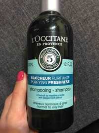 L'OCCITANE EN PROVENCE - 5 huiles essentielles - Shampooing fraîcheur purifiante