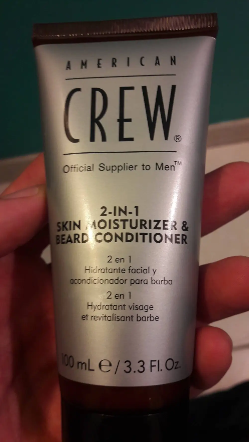 AMERICAN CREW - 2 en 1 hydratant visage et revitalisant barbe