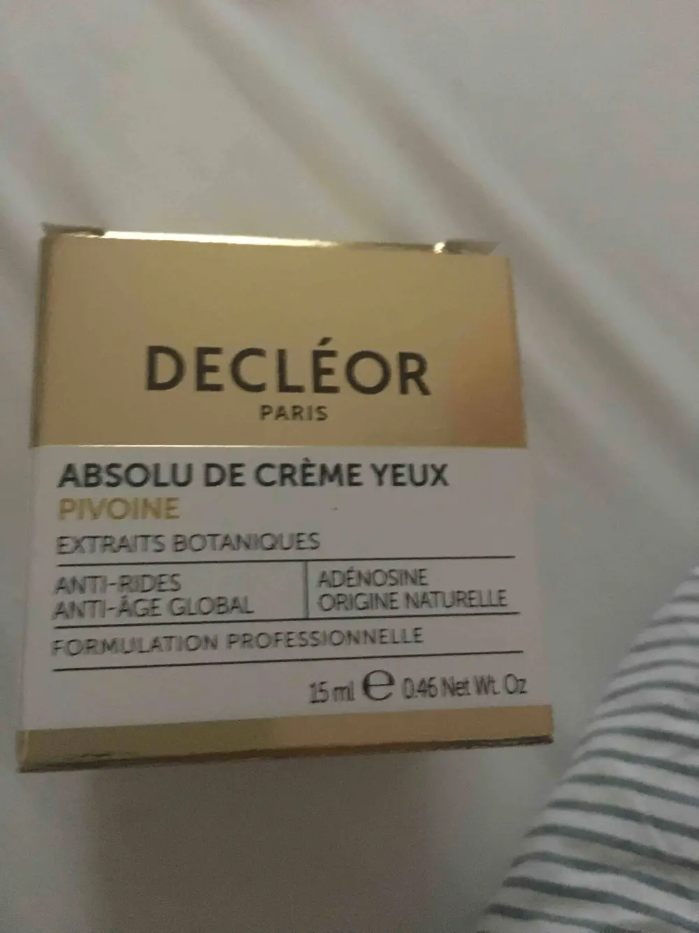 DECLÉOR - Pivoine - Absolue de crème yeux