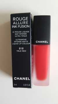 CHANEL - Rouge allure Ink fusion - Le rouge liquide - 818 true red