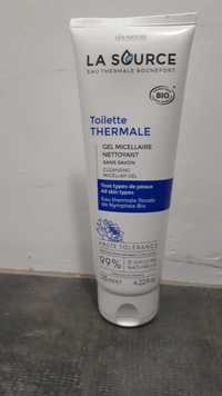 LA  SOURCE - Toilette thermale - Gel micellaire nettoyant bio