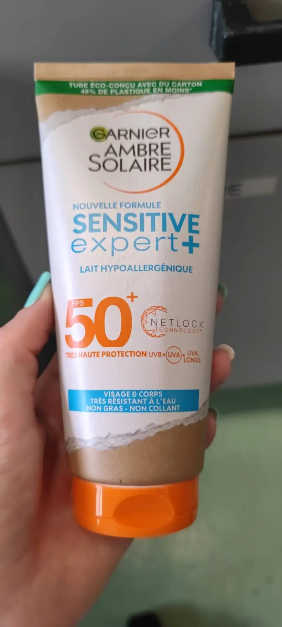 GARNIER - Ambre solaire - Sensitive expert FPS 50+