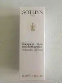 SOTHYS - Masque purifiant aux deux argiles 