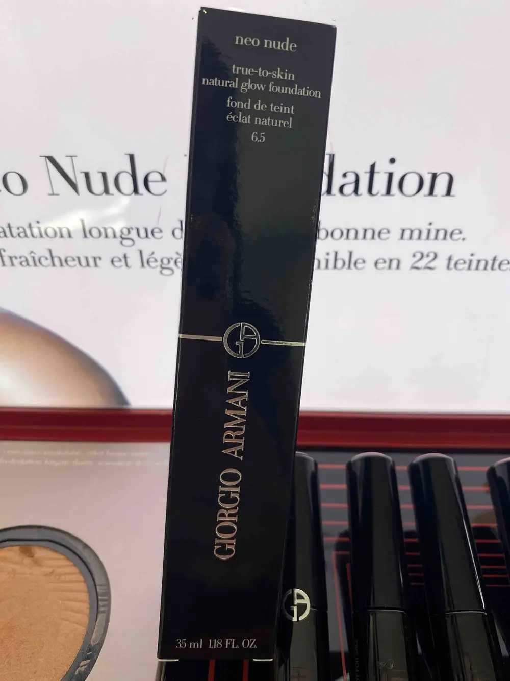 GIORGIO ARMANI - Neo nude - Fond de teint éclat naturel 6.5