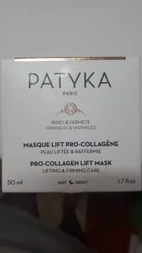 PATYKA - Rides & fermeté - Masque lift pro-collagène