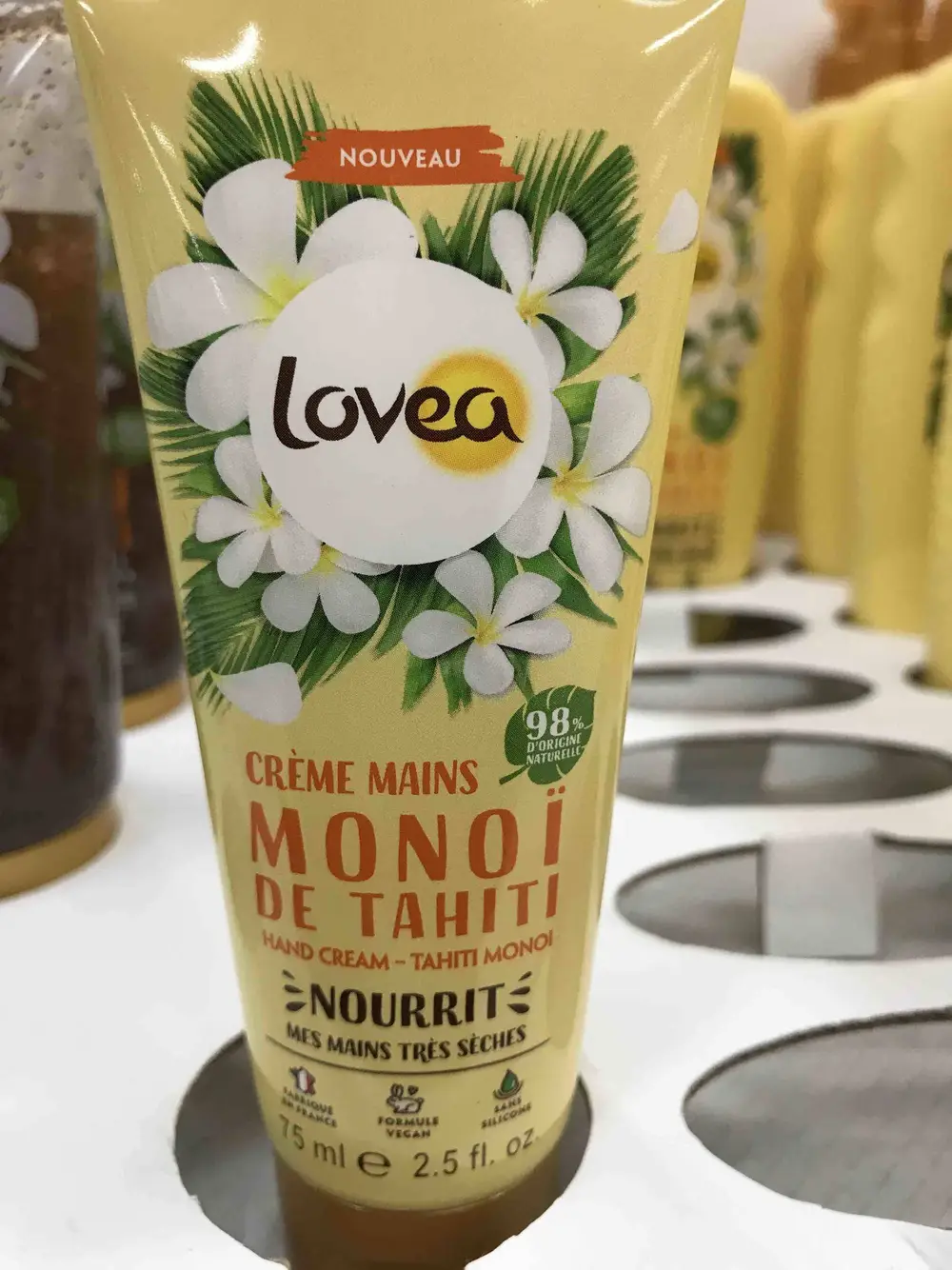 LOVEA - Monoï de Tahiti - Crème mains