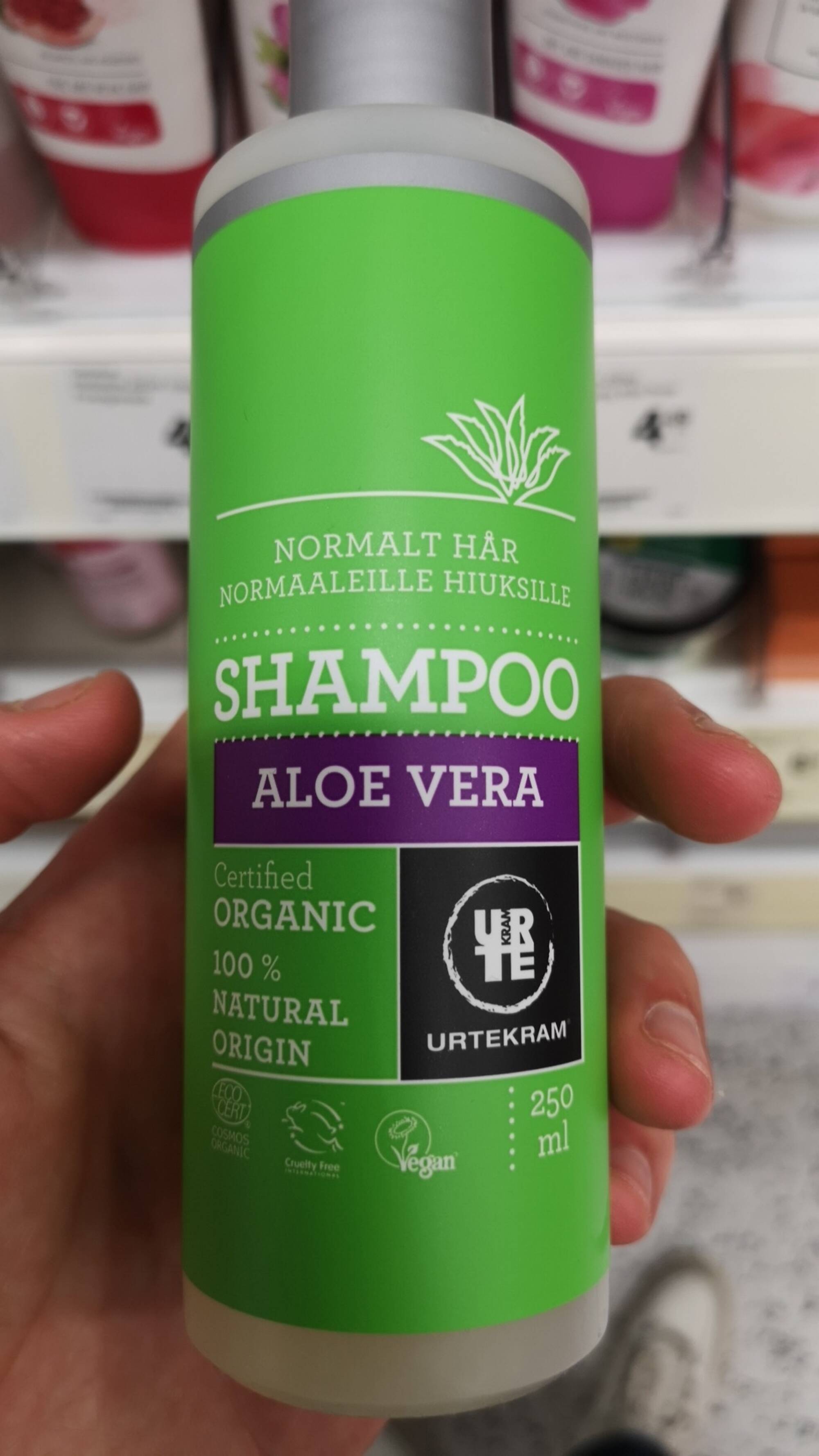 URTEKRAM - Aloe Vera - Shampoo 