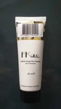 FKARE - Crème visage nourrissante au curcuma