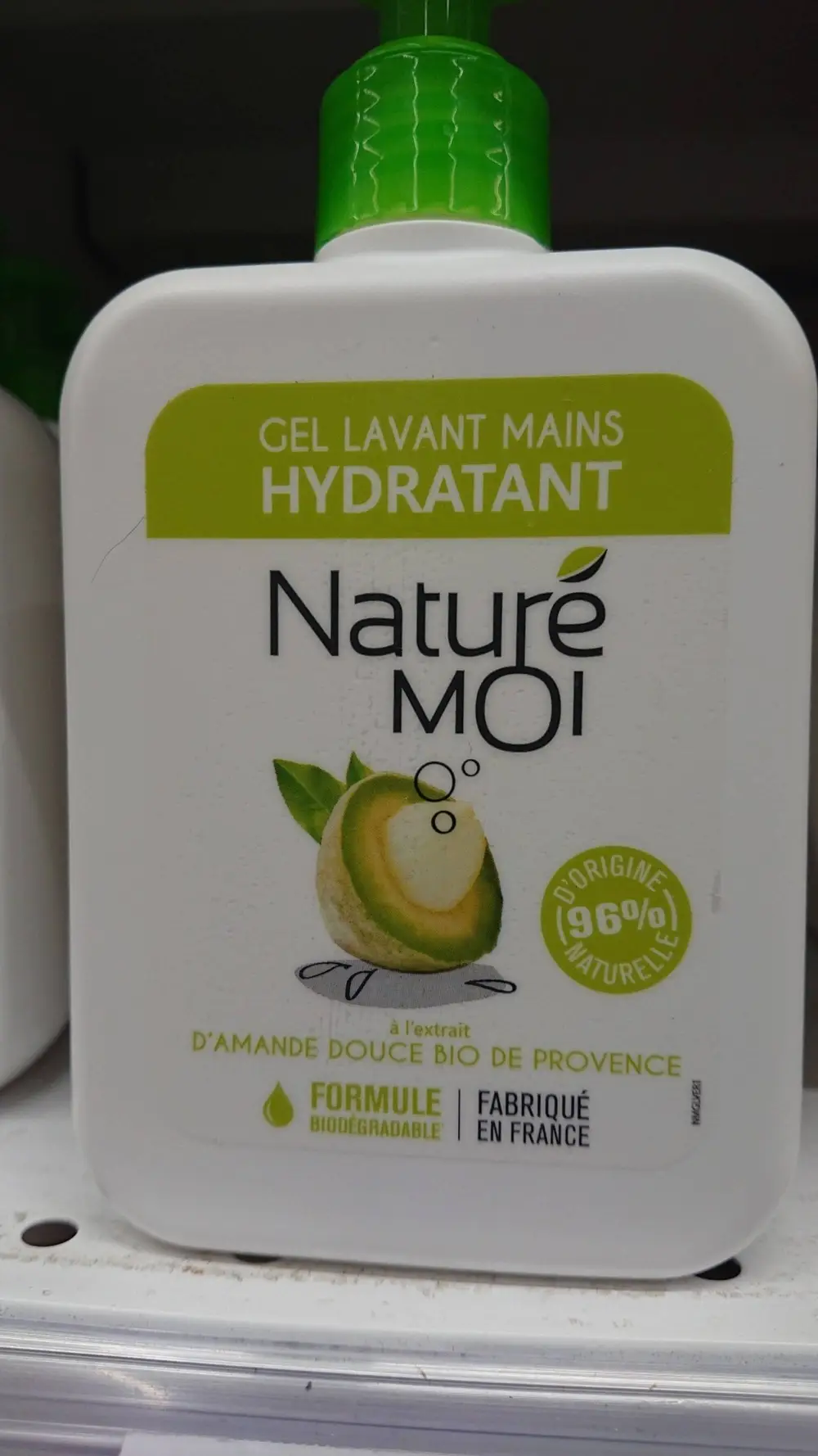 NATURÉ MOI  - Gel lavant mains hydratant