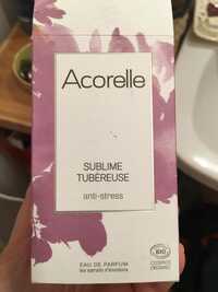 ACORELLE - Sublime tubéreuse - Eau de parfum