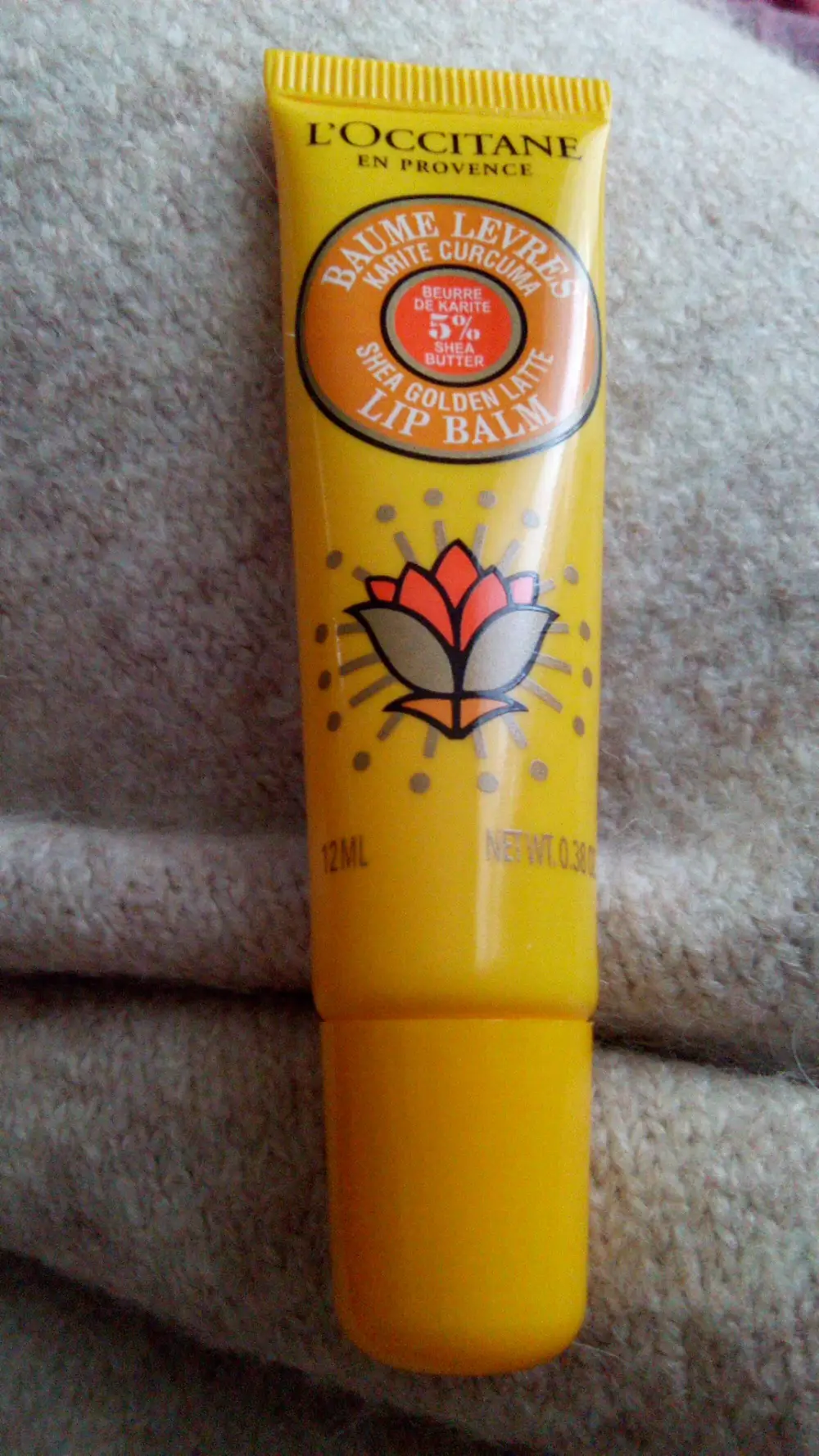 L'OCCITANE - Baume à lèvre karité curcuma