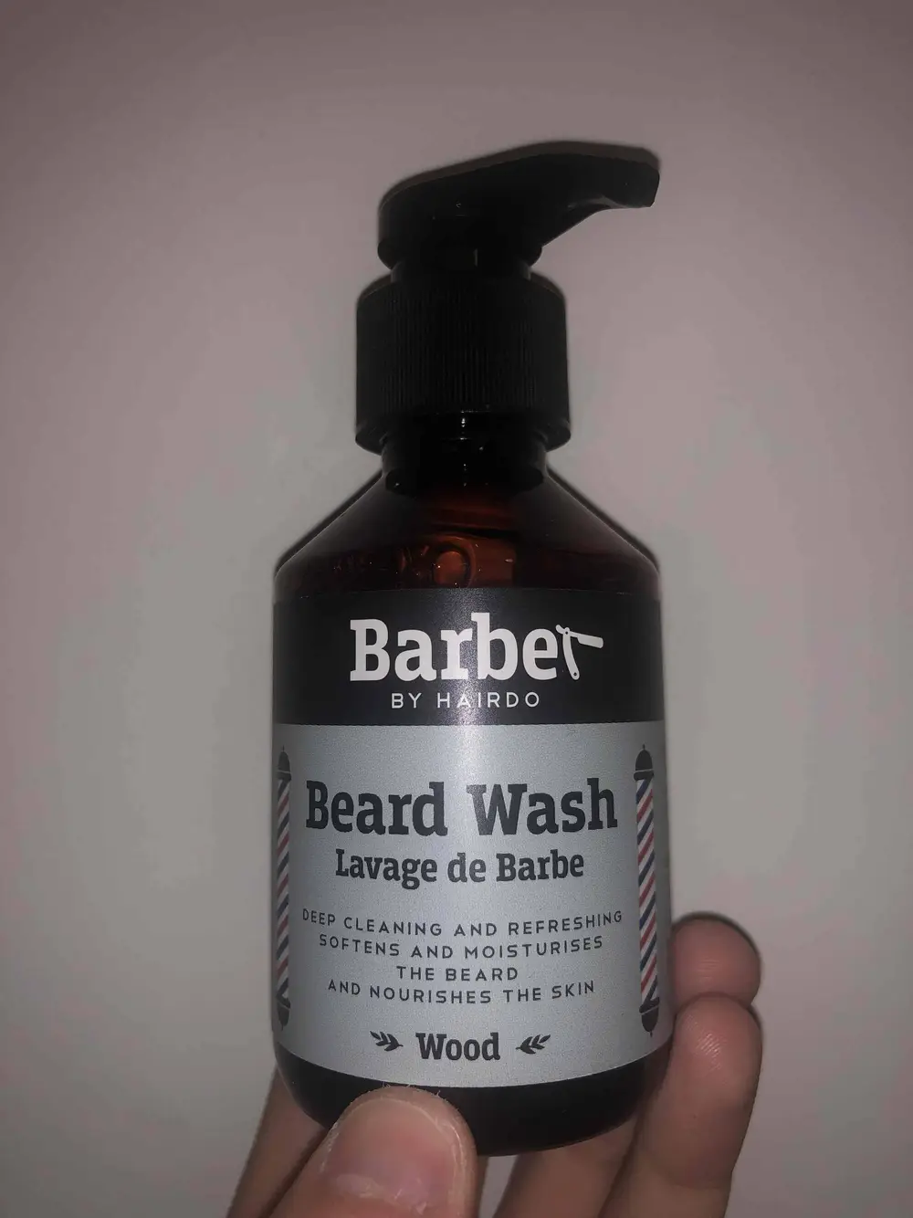 HAIRDO - Wood - Lavage de barbe