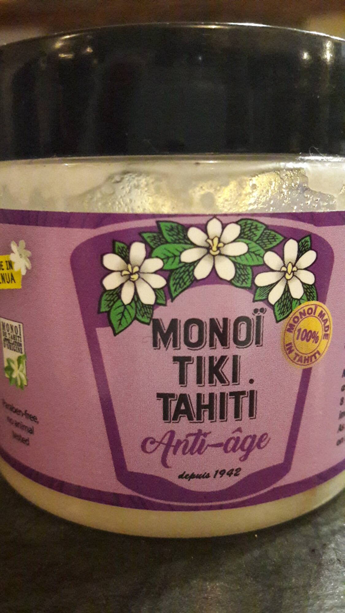 MONOÏ TIKI TAHITI - Soin anti-âge