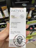PATYKA PARIS - Lift essentiel - Crème jeunesse du regard