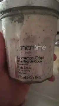 BLANCRÈME PARIS - Gommage corps à la noix de coco