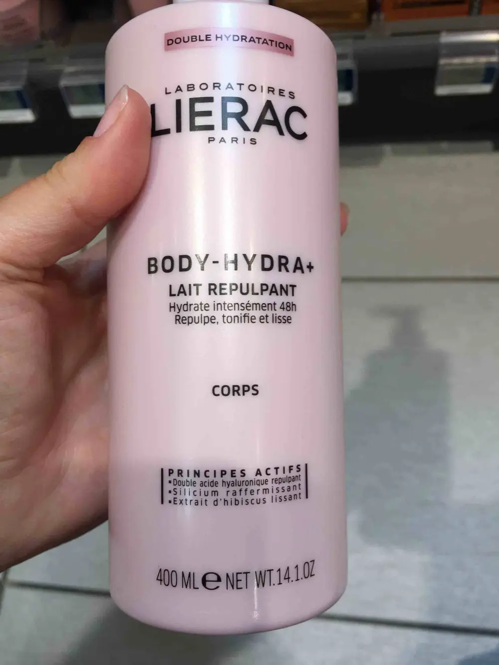 LIÉRAC - Body hydra+ - Lait repulpant