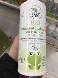 CHARLOTTE BABY BIO - Liniment hydratante oléo-calcaire bio
