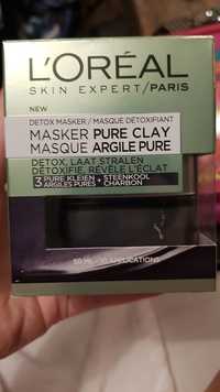 L'ORÉAL PARIS - Skin expert - Détox masque argile pure