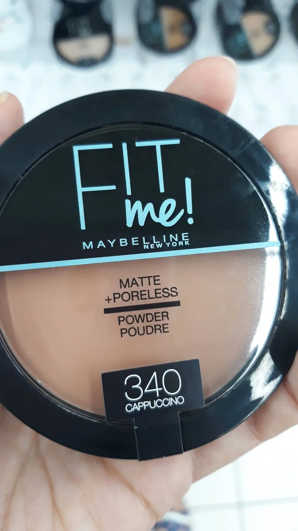 MAYBELLINE NEW YORK - Fit me! - Matte poreless poudre 340 cappuccino