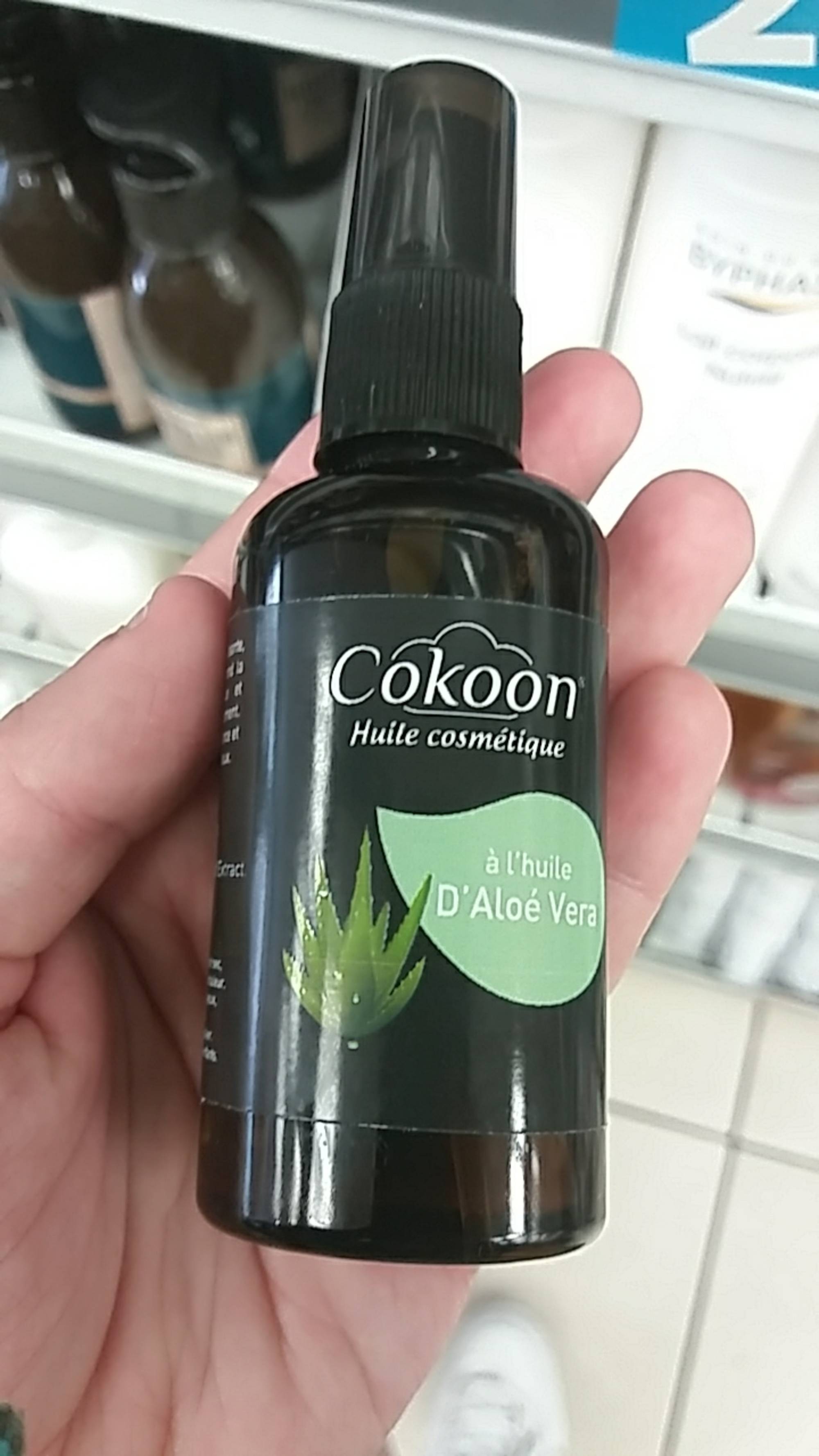 COKOON - Huile cosmétique à l'huile d'aloé vera