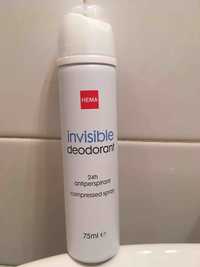 HEMA - Invisible - Déodorant antiperspirant 24h