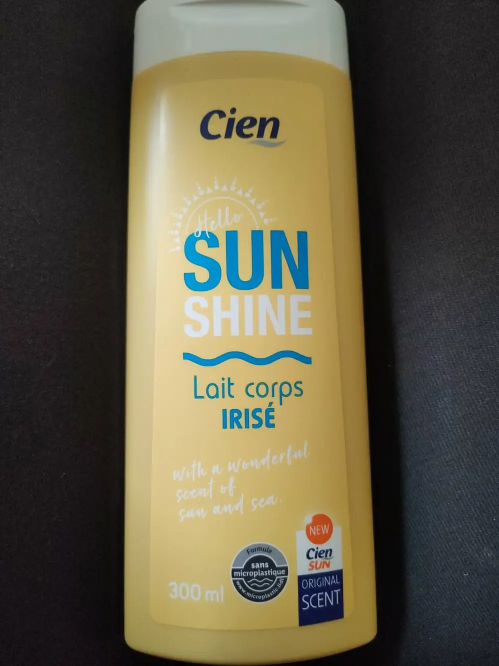 CIEN - Sun shine - Lait corps irisé 