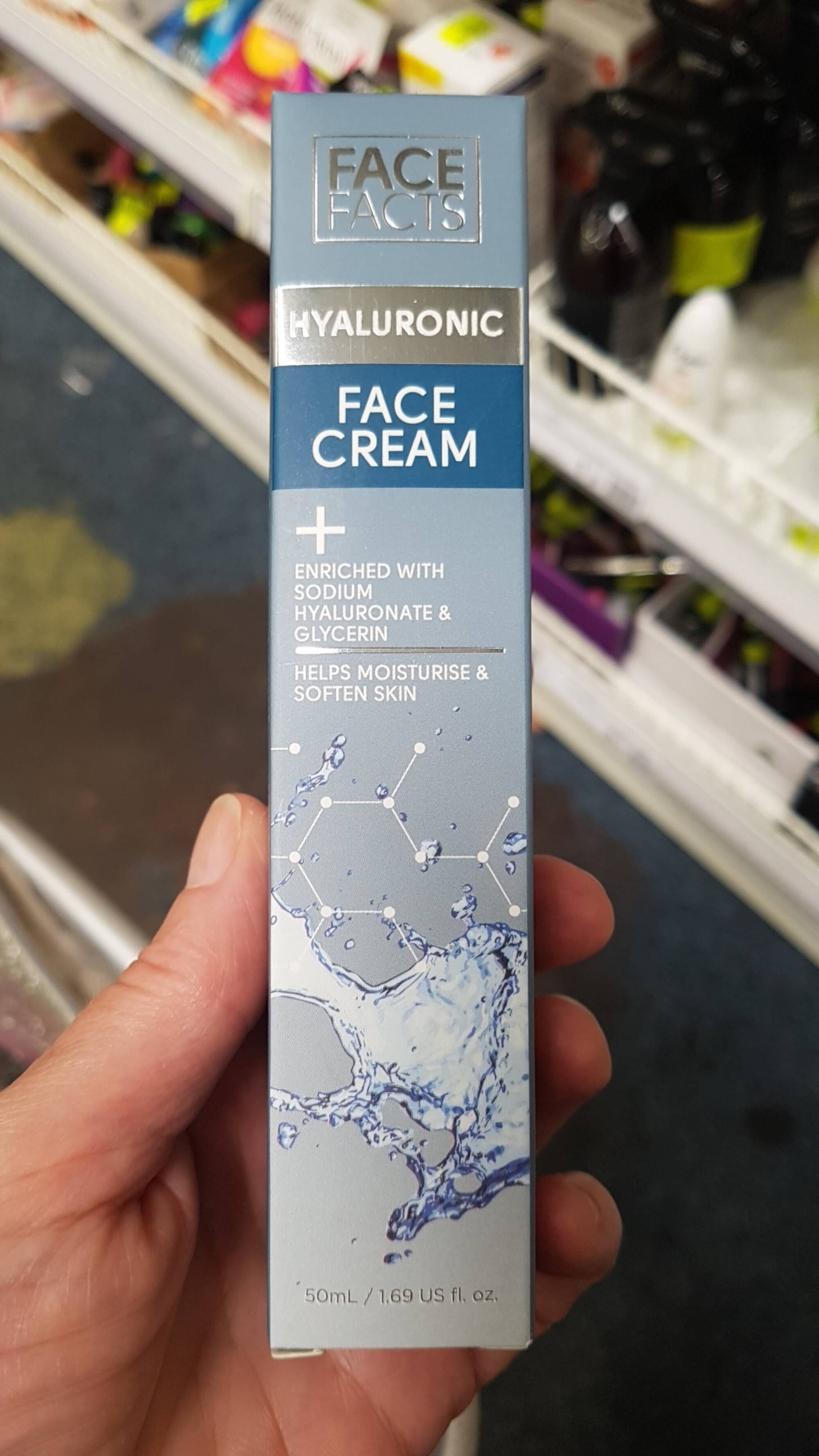 FACE FACTS - Hyaluronic - Face cream