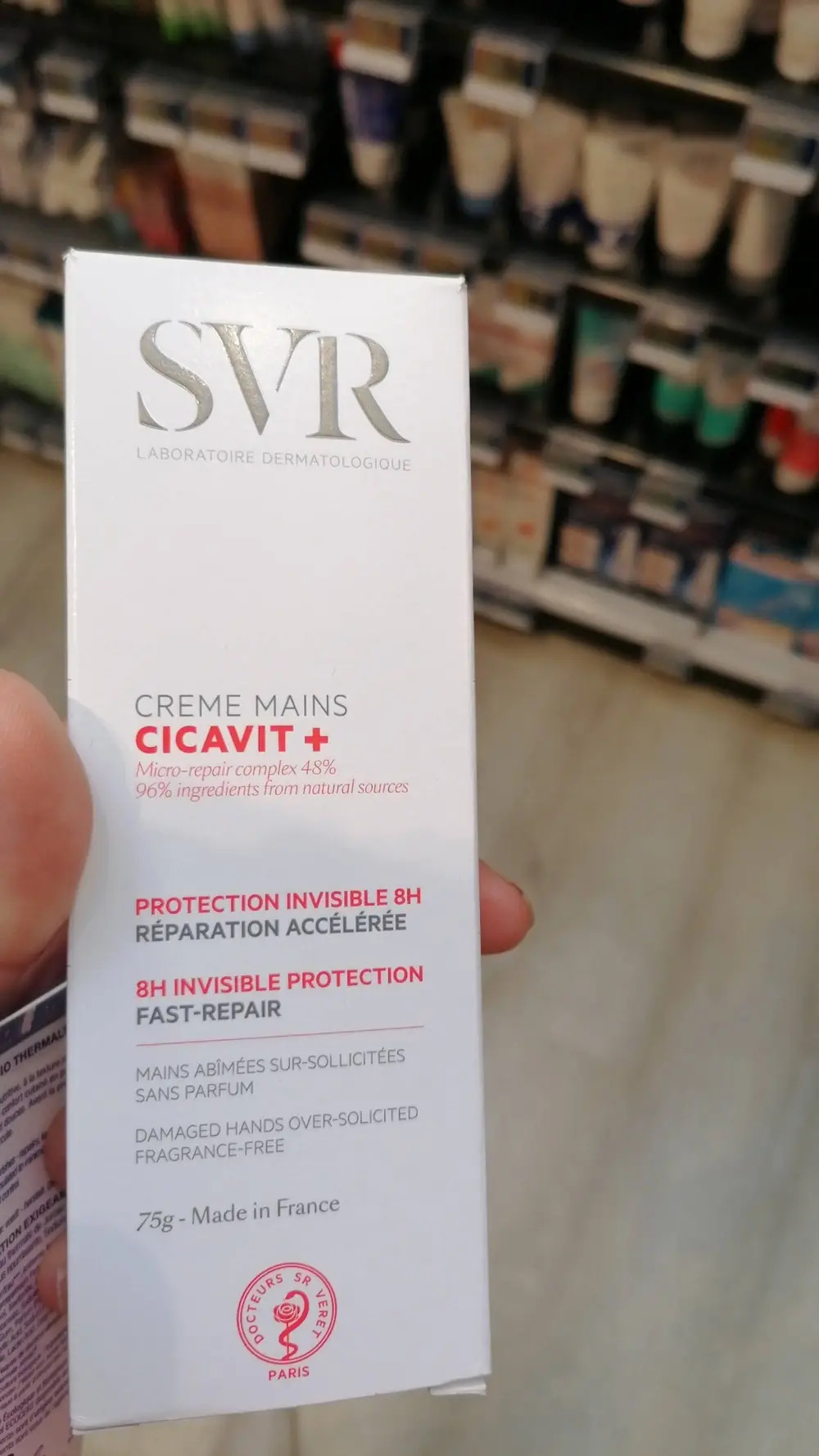 SVR LABORATOIRE DERMATOLOGIQUE - Cicavit + - Crème mains