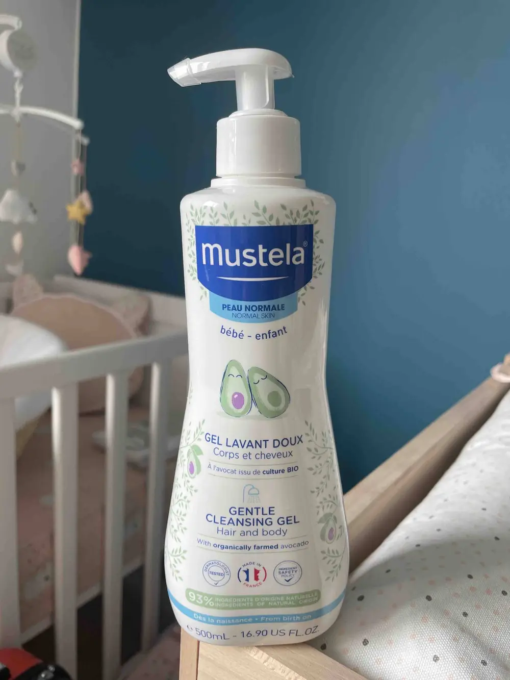 MUSTELA - Gel lavant doux bébé-enfant