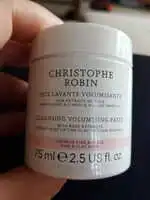 CHRISTOPHE ROBIN - Pâte lavante volumisante - Shampooing à l 'argile volume immédiat