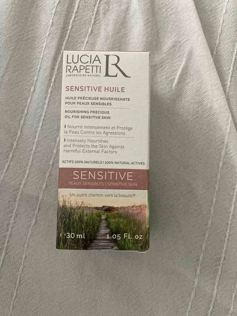 LUCIA RAPETTI - Sensitive huile - Huile précieuse nourrissante pour peaux sensibles