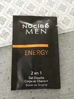 NOCIBÉ - Men energy - Gel douche 2 en 1 extrait de ginseng