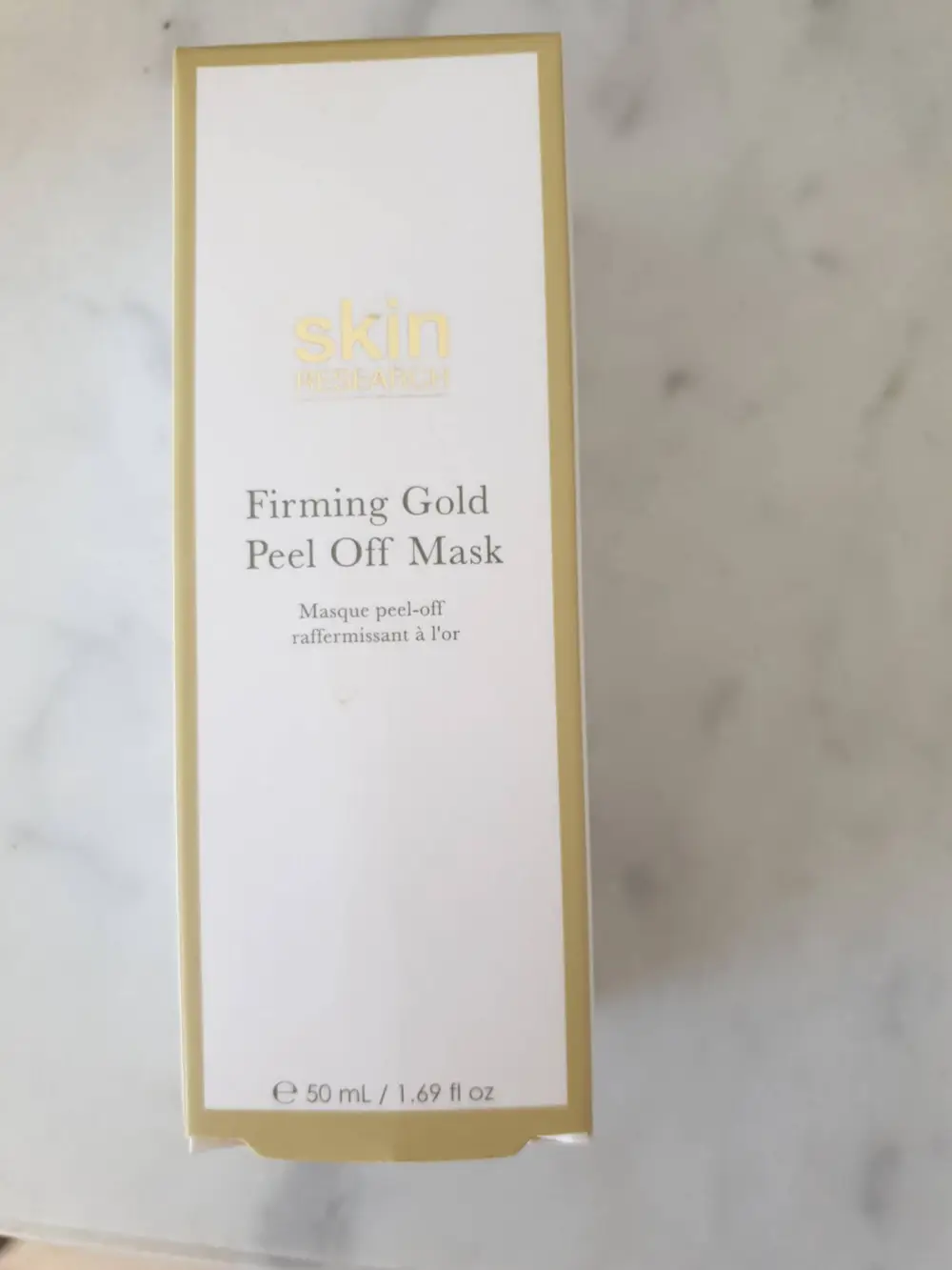 SKIN RESEARCH - Masque peel-off raffermissant à l'or