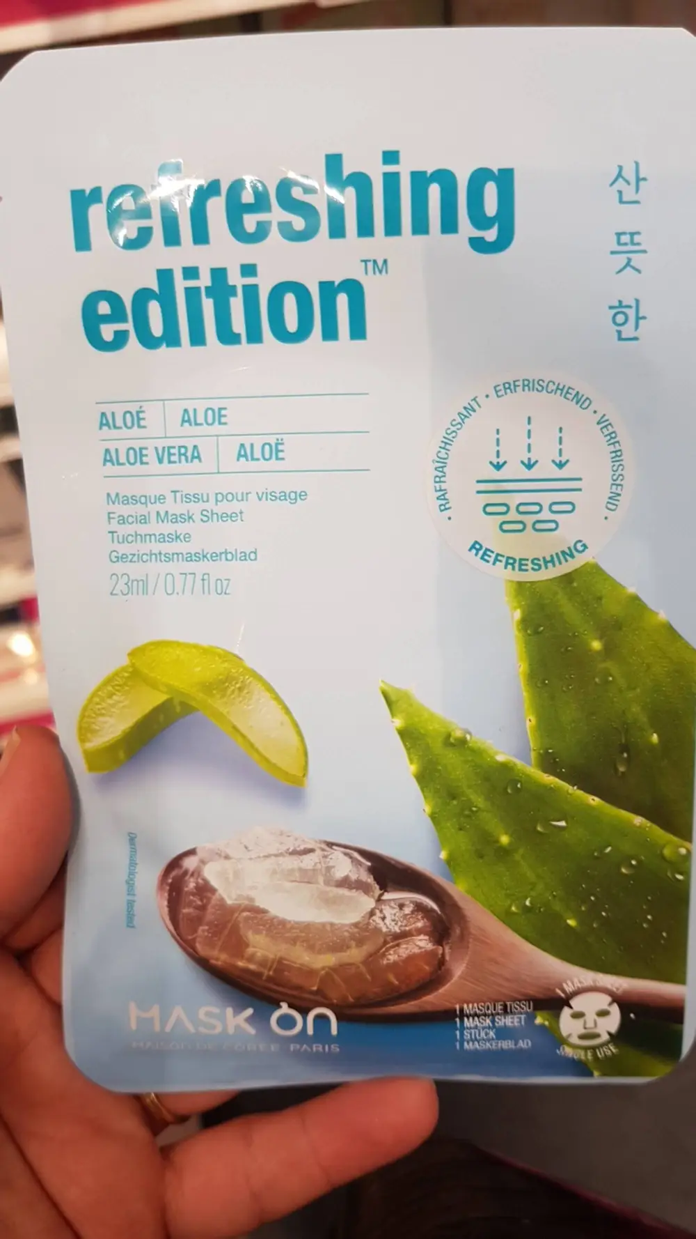 MAISON DE CORÉE - Refreshing edition - Masque tissu pour visage