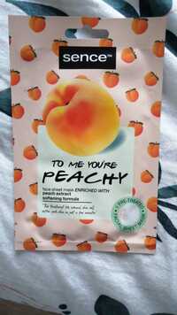 SENCE - To me you're peachy - Face sheet mask