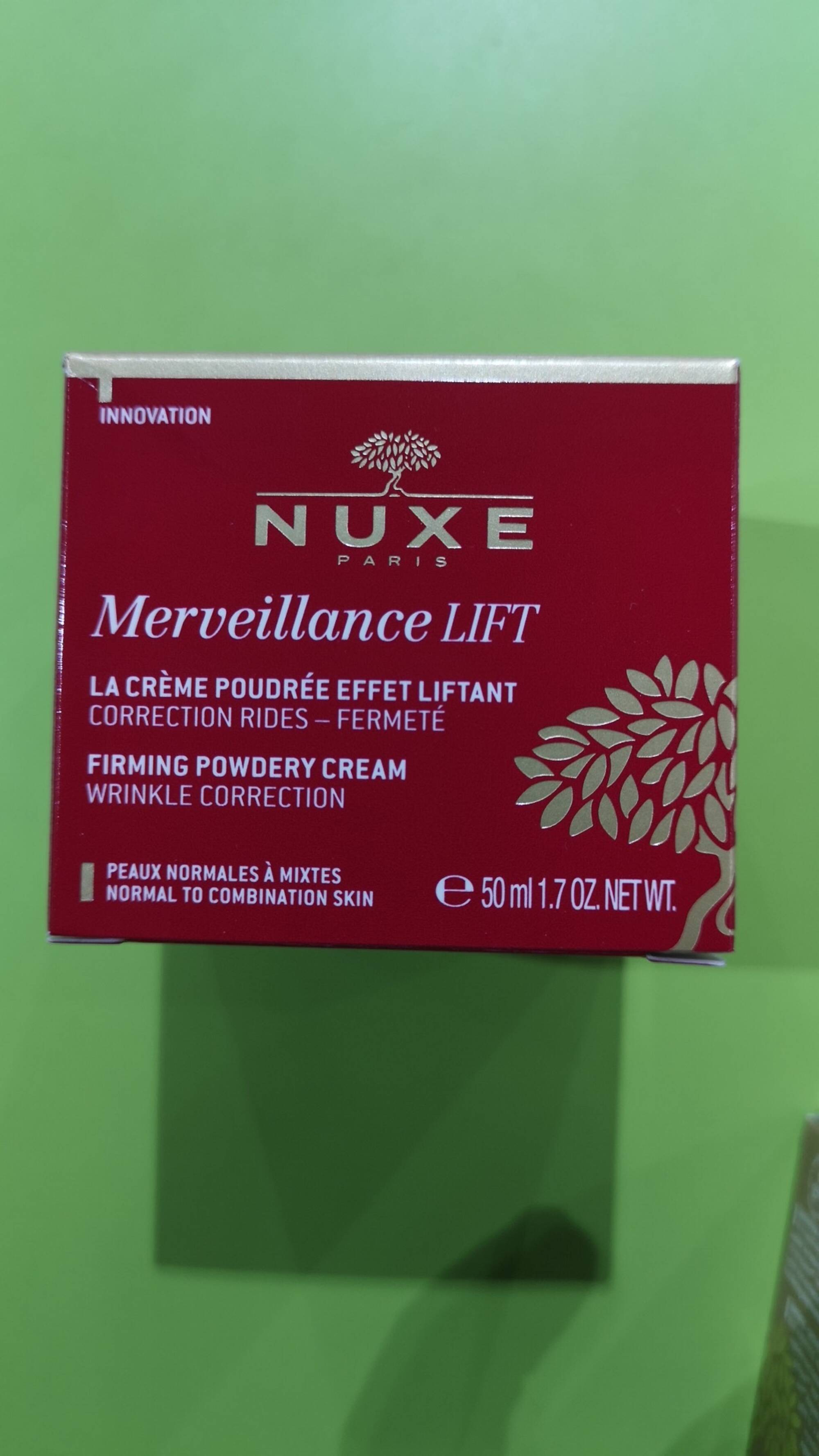 NUXE - Merveillance lift - La crème poudrée effet liftant