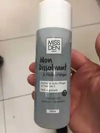 MISS DEN - Mon dissolvant à l'huile d'argan