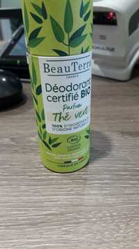 BEAUTERRA - Déodorant parfum thé vert