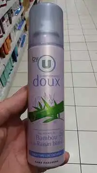 BY U - Shampooing sec doux aux extraits de Bambou et de Raisin blanc