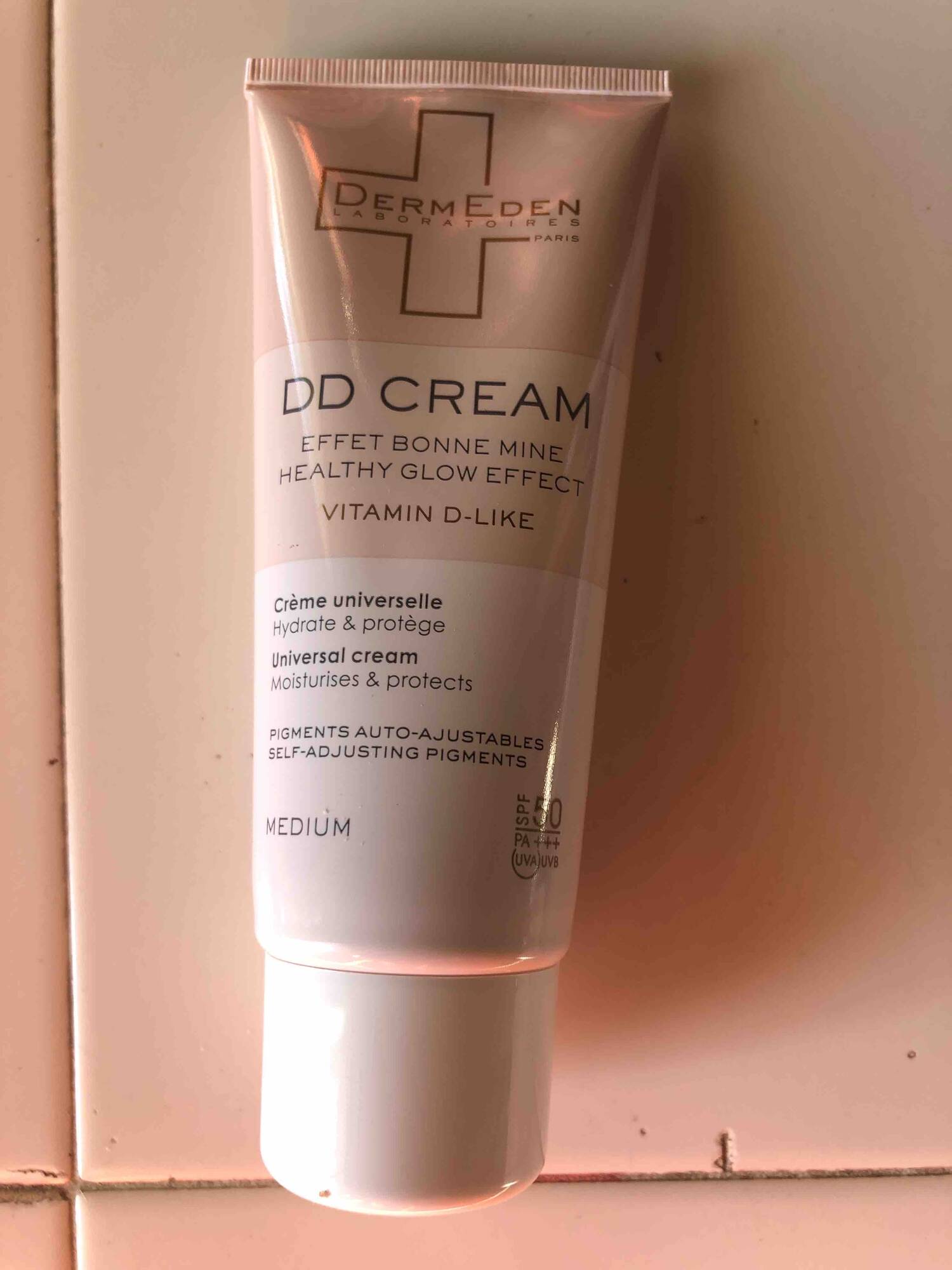 DERMEDEN - Crème universelle SPF50 - DD cream