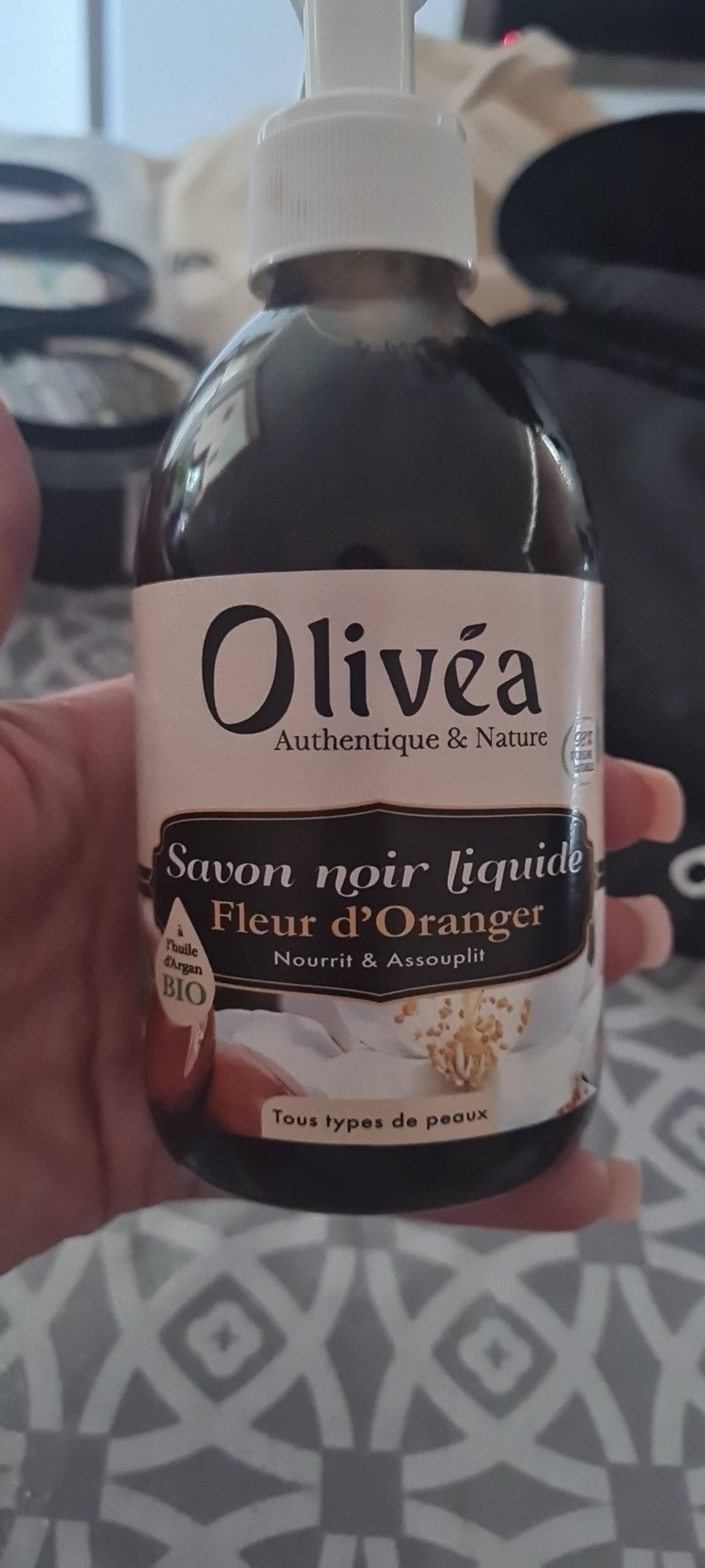 OLIVÉA - Fleur d'Oranger - Savon noir liquide