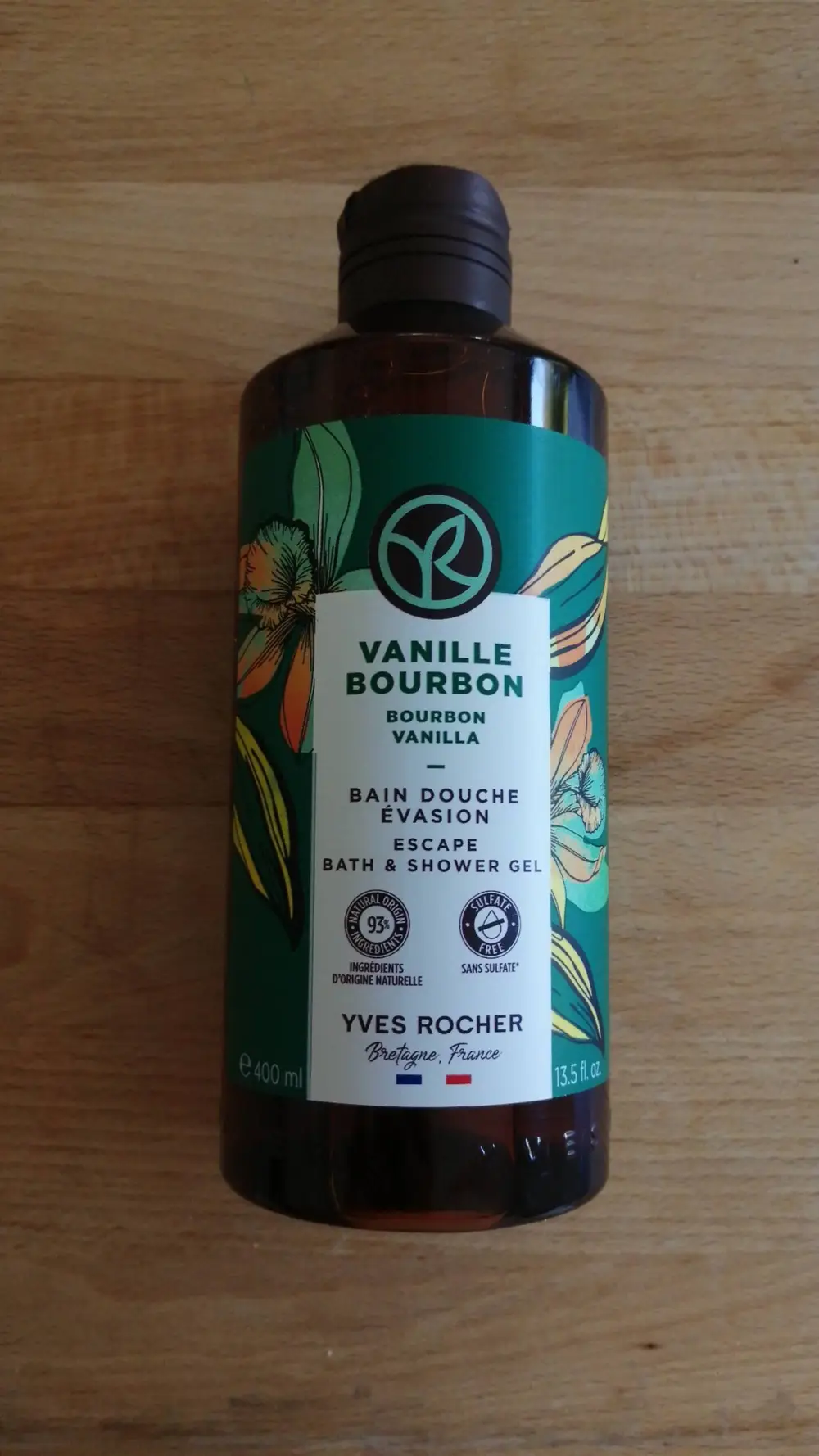 YVES ROCHER - Vanille bourbon - Bain douche évasion